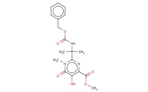 1,6-DIHYDRO-5-HYDROXY-1-METHYL-2-[1-METHYL-1-[[(PHENYLMETHOXY)CARBONYL]AMINO]ETHYL]-6-OXO-4-PYRIMIDI